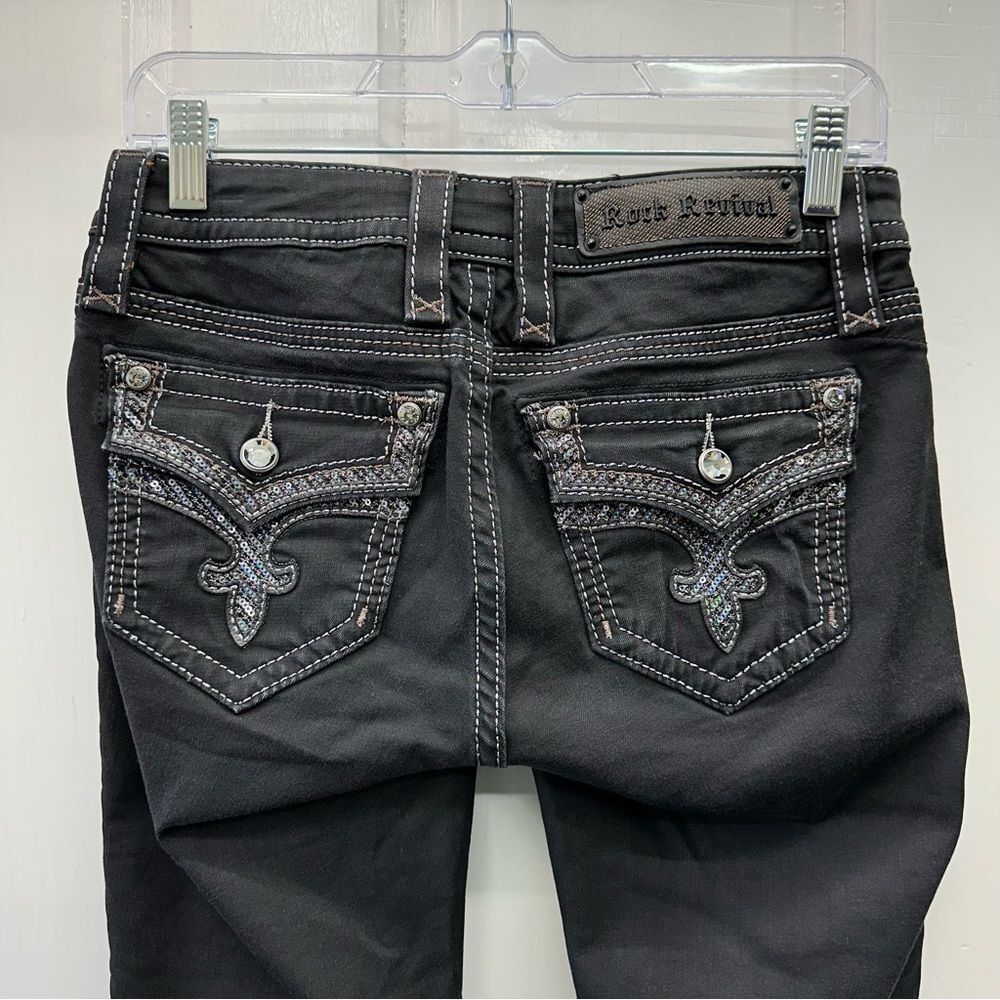 Rock Revival Black Skinny Jeans